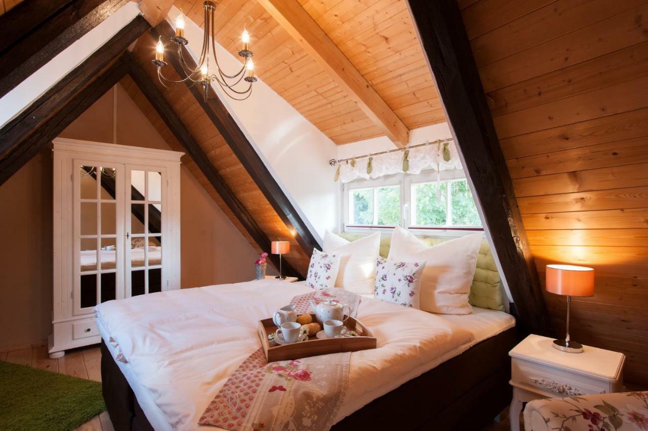 Ferienhaus Schlossgarten 크베들린부르크 외부 사진